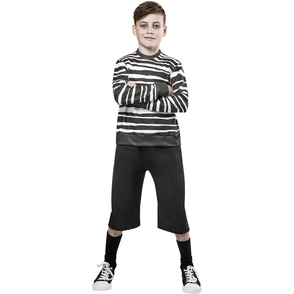 Rubie's Wednesday Pugsley Addams Costume Kids Boys Small 6/7